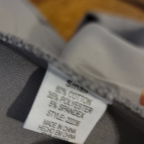 NWT Poof Couture Gray Dress W/Metal Accents Small - Picture 7 of 7